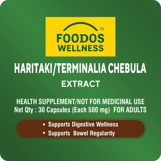 Haritaki / Terminalia Chebula Extract Capsules